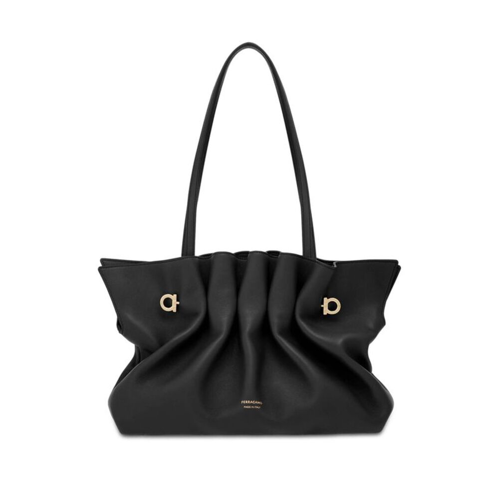 Ferragamo Black Shoulder Bags Women